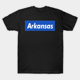 Arkansas Box Logo T-Shirt